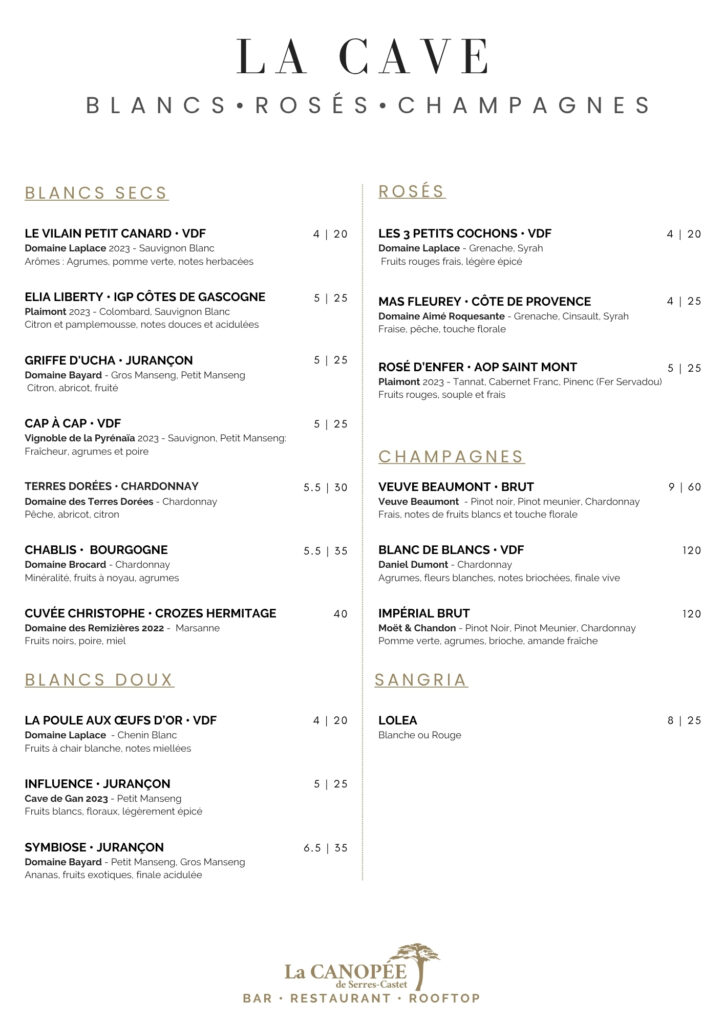 Cave Blanc Rosés